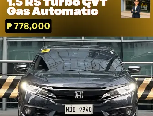 🚨2016 Honda Civic 1.5 RS Turbo CVT Gas AT 39K ODO! | CALL/PM ANGEL CASTILLO NOW! 📩📲 09186763396