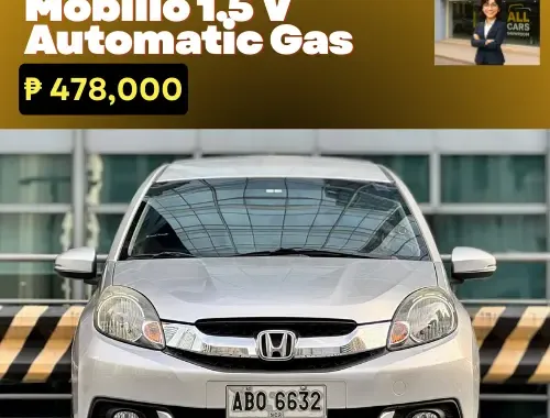 🚨2015 Honda Mobilio 1.5 V Automatic Gas 64K ODO ONLY | CALL/PM ANGEL CASTILLO NOW! 📩📲 09186763396
