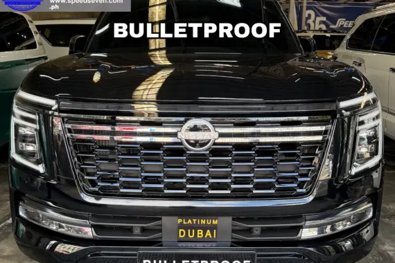 (BULLETPROOF) 2026 Nissan Patrol LE Platinum City Armored Level 6 Dubai Version - Brand New