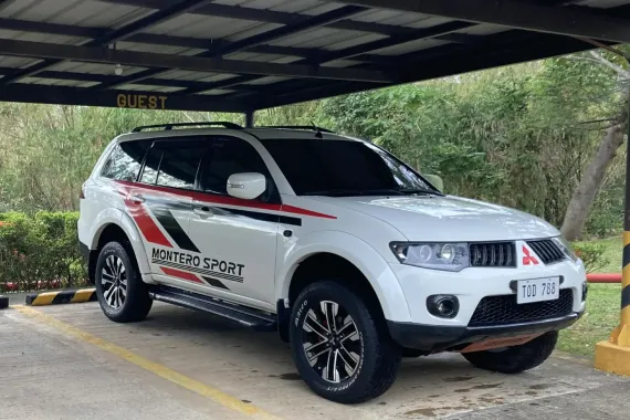 FOR SALE!!! Pearlwhite 2012 Mitsubishi Montero Sport  GLX 2WD 2.4 AT affordable price