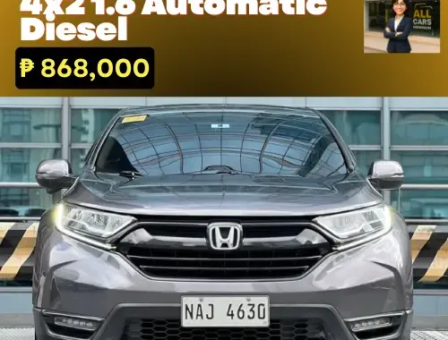 🚨2018 Honda CRV S 4x2 1.6 AT Diesel 161K ALL-IN DP! | CALL/PM ANGEL CASTILLO NOW! 📩📲 09186763396