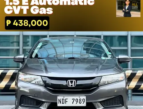 🚨2016 Honda City 1.5 E Automatic CVT Gas 125K ALL-IN | CALL/PM ANGEL CASTILLO NOW! 📩📲 09186763396