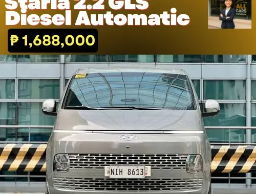 🚨2023 Hyundai Staria 2.2 GLS Diesel AT 18K ODO ONLY! | CALL/PM ANGEL CASTILLO NOW! 📩📲 09186763396
