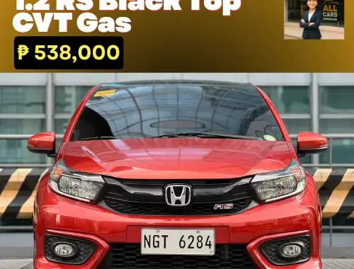 🚨2020 Honda Brio 1.2 RS Black Top CVT Gas 17K ODO | CALL/PM ANGEL CASTILLO NOW! 📩📲 09186763396