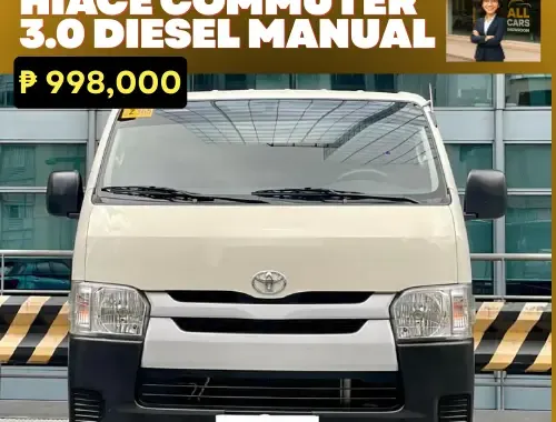 🚨2021 TOYOTA HIACE COMMUTER 3.0 DIESEL MANUAL | CALL/PM ANGEL CASTILLO NOW! 📩📲 09186763396