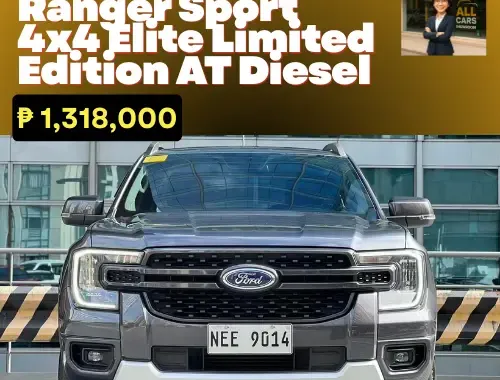 🚨2023 Ford Ranger Sport 4x4 Elite Limited Edition AT | CALL/PM ANGEL CASTILLO NOW! 📩📲 09186763396