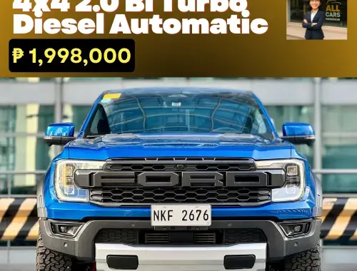 🚨2024 Ford Raptor 4x4 2.0 Bi Turbo Diesel AT 4K ODO! | CALL/PM ANGEL CASTILLO NOW! 📩📲 09186763396