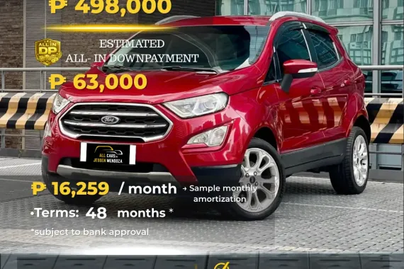 2019 FORD ECOSPORT TITANIUM 1.0L ECO TURBO GAS A/T 🔥𝐉𝐄𝐒𝐒𝐄𝐍 𝐌𝐄𝐍𝐃𝐎𝐙𝐀🙋‍♂️☎️  09279850198