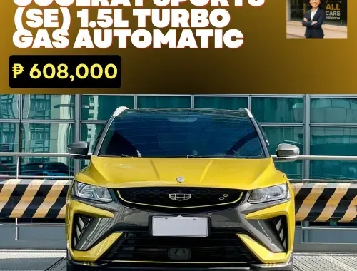 🚨FRESH! 2022 GEELY COOLRAY SPORTS (SE) 1.5L TURBO GAS | CALL/PM ANGEL CASTILLO NOW!📩📲 09186763396
