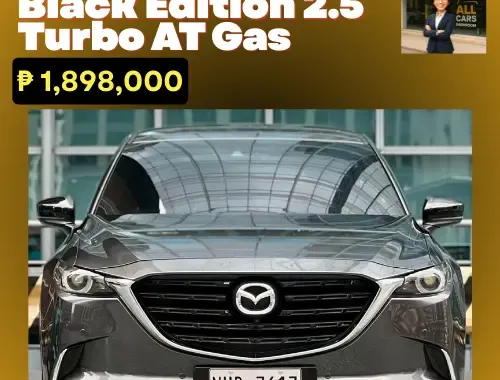 🚨2023 Mazda CX9 Black Edition 2.5 Turbo AT Gas 7k ODO | CALL/PM ANGEL CASTILLO NOW! 📩📲09186763396