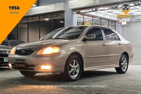 2002 Toyota Altis 1.6 G AT