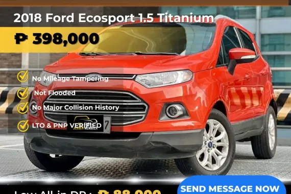 2018 Ford Ecosport 1.5 Titanium Gas 🔥𝐉𝐄𝐒𝐒𝐄𝐍 𝐌𝐄𝐍𝐃𝐎𝐙𝐀🙋‍♂️☎️  09279850198