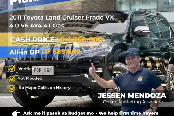 2011 Toyota Land Cruiser Prado VX 4.0 V6 4x4 AT Gas 🔥𝐉𝐄𝐒𝐒𝐄𝐍 𝐌𝐄𝐍𝐃𝐎𝐙𝐀☎️  09279850198