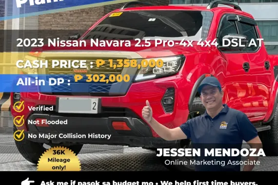 2023 Nissan Navara 2.5 Pro-4x 4x4 DSL AT 🔥𝐉𝐄𝐒𝐒𝐄𝐍 𝐌𝐄𝐍𝐃𝐎𝐙𝐀🙋‍♂️☎️  09279850198