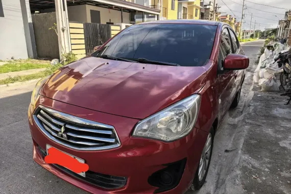 Selling Red 2017 Mitsubishi Mirage G4 Sedan affordable price