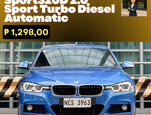 🚨FRESH! 2018 BMW M Sport320D 2.0 Sport Turbo Diesel AT | CALL/PM ANGEL CASTILLO NOW!📩📲09186763396