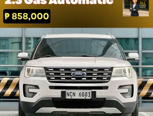 🚨58k ODO ONLY! 2017 Ford Explorer 2.3 Gas Automatic | CALL/PM ANGEL CASTILLO NOW! 📩📲 09186763396