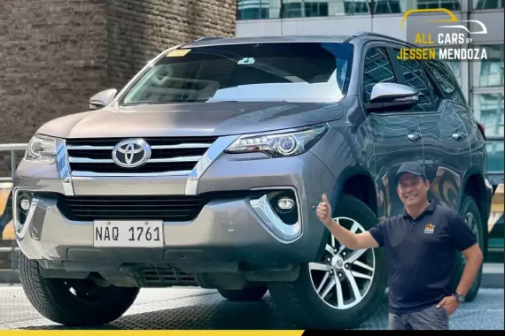 2018 Toyota Fortuner 4x2 V Diesel AT 🔥𝐉𝐄𝐒𝐒𝐄𝐍 𝐌𝐄𝐍𝐃𝐎𝐙𝐀🙋‍♂️☎️  09279850198