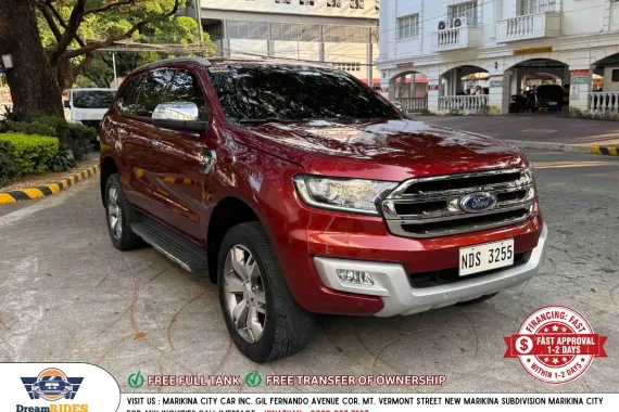 2016 FORD EVEREST TITANIUM 
