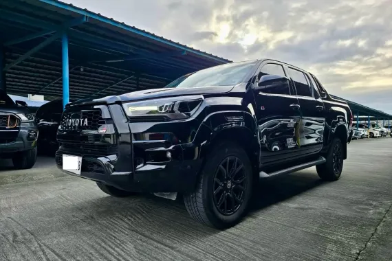 Pre-owned Black 2023 Toyota Hilux Conquest 2.8 4x4 AT for sale