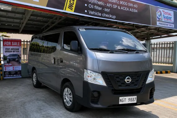 FOR SALE!!! Black 2021 Nissan NV350 Urvan 2.5 Standard 15-seater MT affordable price