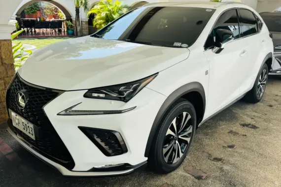 Pre-owned White 2018 Lexus NX  300 F Sport for sale