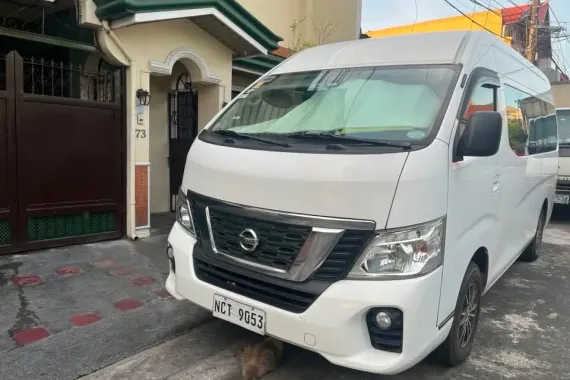🚐 FOR SALE: Pre-loved Customized 2018 Nissan Urvan Premium White Diesel A/T 15-Seater