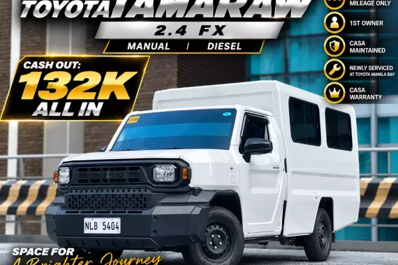 2026 Toyota Tamaraw 2.4 FX Manual Diesel ☎️09279850198🙋‍♂️𝑲𝑨𝑲𝑶𝑻𝑺𝑬 𝑱𝑬𝑺𝑺𝑬𝑵 