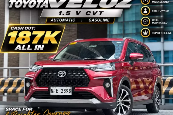 2022 Toyota Veloz 1.5 V CVT Automatic Gas ☎️09279850198🙋‍♂️𝑲𝑨𝑲𝑶𝑻𝑺𝑬 𝑱𝑬𝑺𝑺𝑬𝑵 