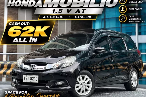 2015 Honda Mobilio 1.5 V Automatic Gas ☎️09279850198🙋‍♂️𝑲𝑨𝑲𝑶𝑻𝑺𝑬 𝑱𝑬𝑺𝑺𝑬𝑵 