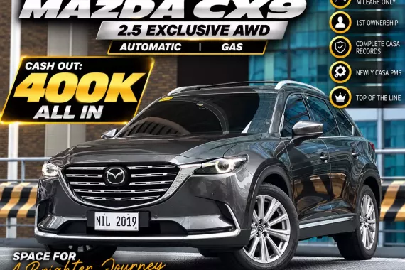 2023 Mazda CX9 2.5 Exclusive AWD Gas Skyactiv ☎️09279850198🙋‍♂️𝑲𝑨𝑲𝑶𝑻𝑺𝑬 𝑱𝑬𝑺𝑺𝑬𝑵 