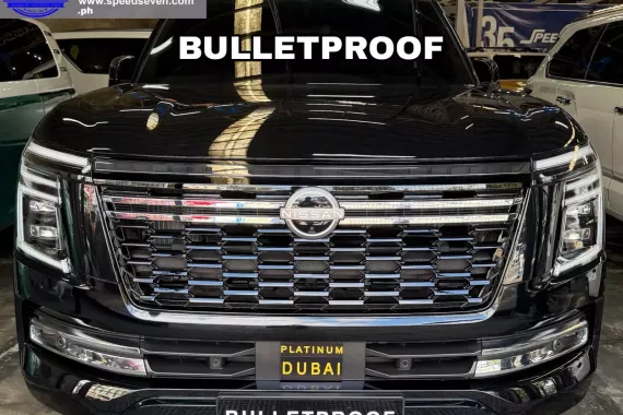 (BULLETPROOF) 2026 Nissan Patrol Y63 LE Platinum City - Dubai Version - Armored Level 6 - Brand New