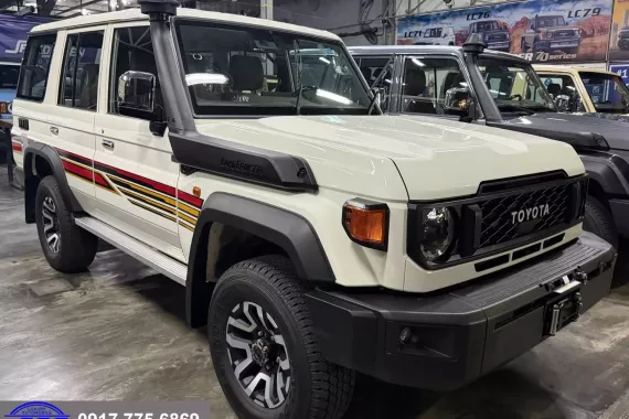 2027 Toyota Land Cruiser 76 Diesel A/T 40th Anniversary Edition - Dubai Version - Automatic - NEW