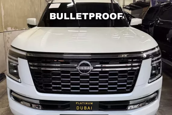 (BULLETPROOF) 2026 Nissan Patrol Y63 LE Platinum City - Armored Level 6 - Dubai Version - Brand New