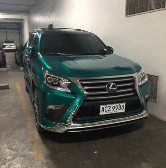 green lexus suv