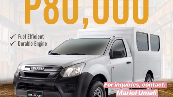 Isuzu passenger hot sale van price