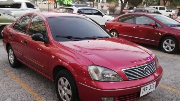 red nissan sentra 2007