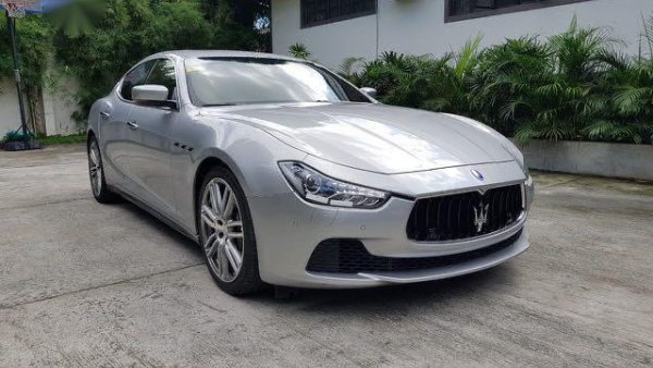 maserati ghibli silver