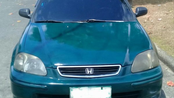 1998 honda civic green