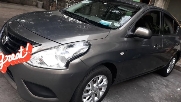 nissan almera 2017 titanium gray