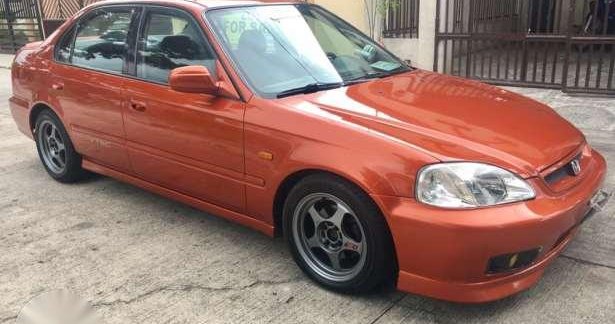 Honda Civic SiR Legit 2000 MT Orange For Sale 214305