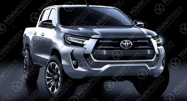 2021 Toyota Hilux facelift leaked with Tacoma inspired design