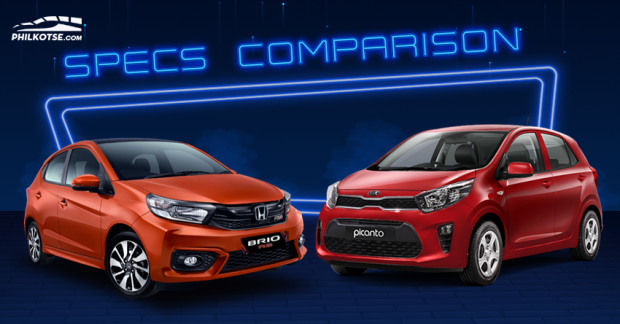 2020 Kia Picanto vs Honda Brio Comparison Specs Comparison