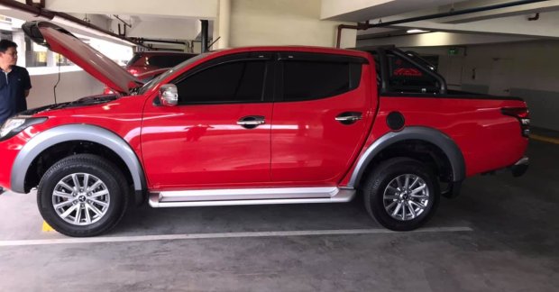 MITSUBISHI STRADA 2018 MANUAL RED (CDO) 765369