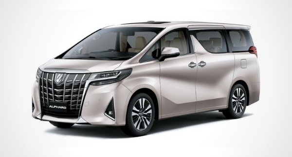 Toyota alphard 2020 года