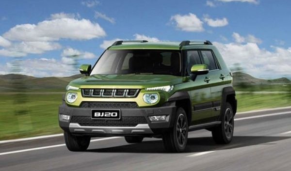 BAIC BJ20 front quarter philippines