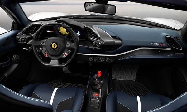 Ferrari 488 Pista Spyder interior philippines