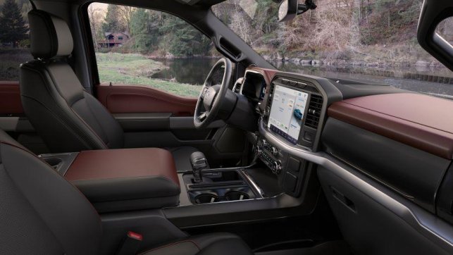 Ford F-150 Lariat interior side view Philippines