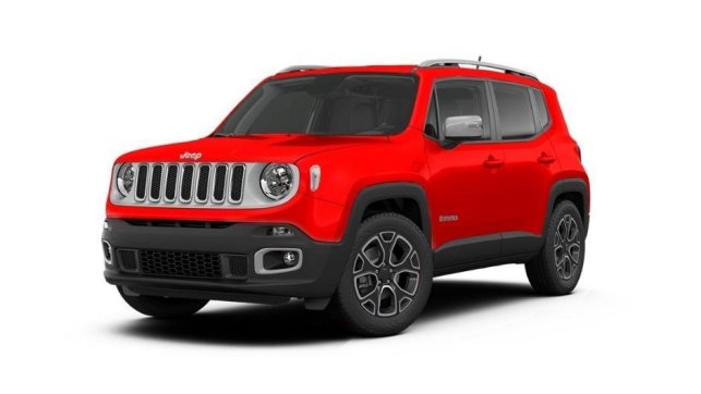 Jeep Renegade Colorado Red Clear Coat