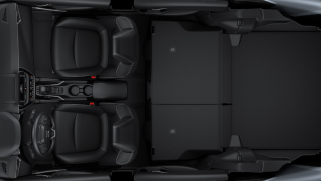 2024 Toyota Yaris Cross interior from top
